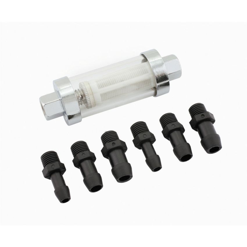 MR. GASKET MRG9706 Clear View Universal Fuel Filter