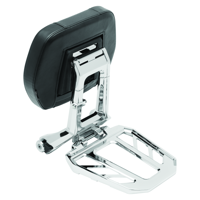 Kuryakyn 5746 Neo Driver & Passenger Backrest Chrome