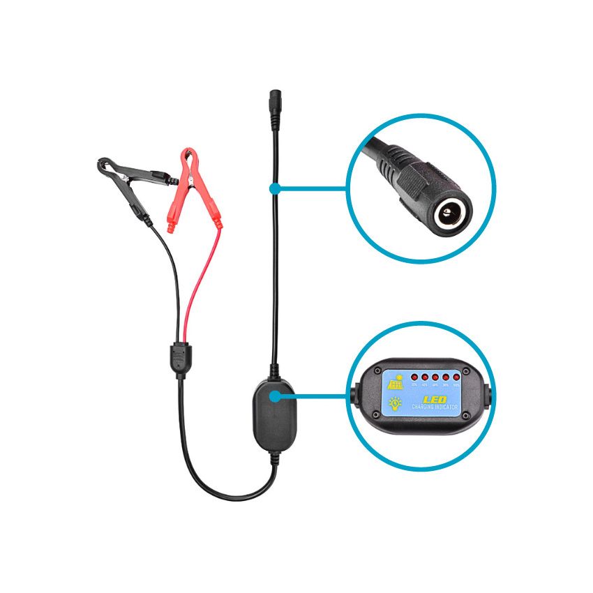 Antigravity 12V Solar Battery Charger (For 12V Lithium or Lead/Acid)