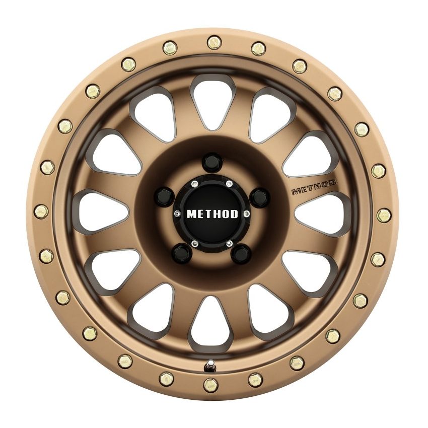 Method MR304 Double Standard 15x8 -24mm Offset 5x4.5 83mm CB Method Bronze Wheel