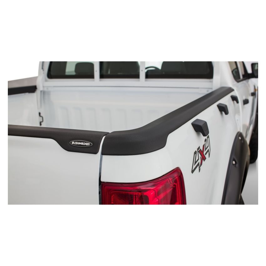 Bushwacker 11-15 Ford Ranger T6 Bed Rail Caps - Black