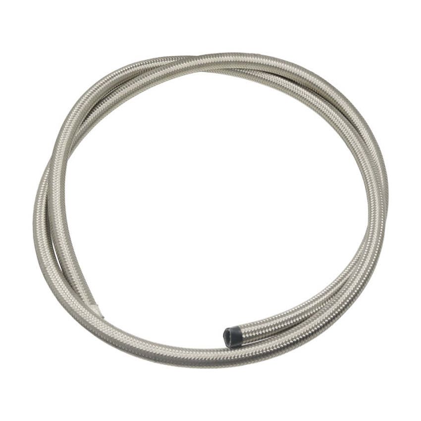 DeatschWerks 6-02-0813-6 8AN Stainless Steel Double Braided CPE Hose - 6ft