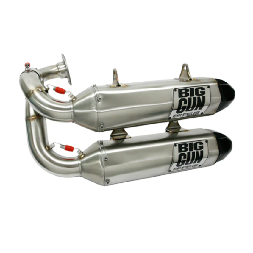 Big Gun 19-22 Honda TALON 1000R/X EXO Stainless Dual Slip On Exhaust