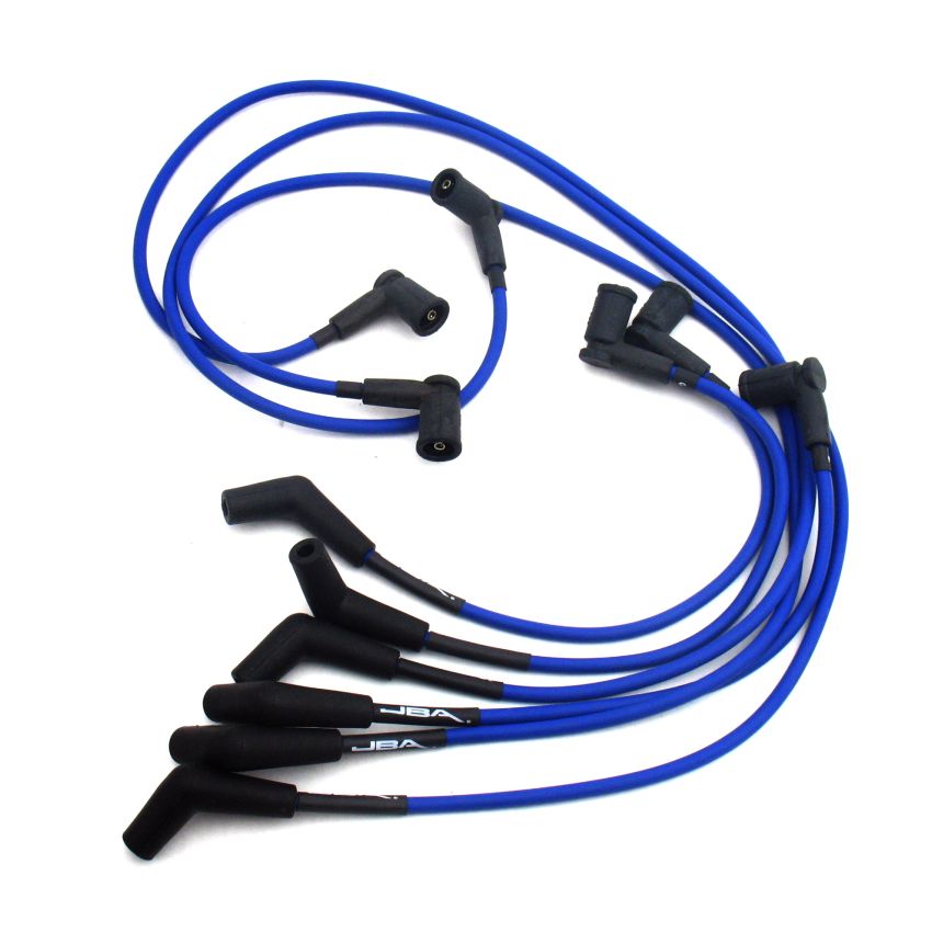 JBA 01-04 Ford Mustang 3.8L Ignition Wires - Blue