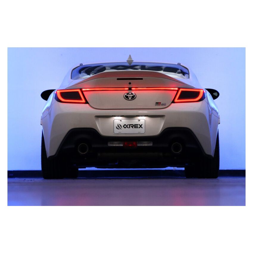 AlphaRex 220030 22-24 Toyota GR86 LUXX LED Trunk Center Light Vivid Red