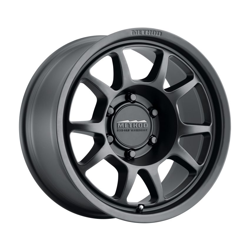 Method Wheels MR70268060500 Method MR702 16x8 0mm Offset 6x5.5 106.25mm CB Matte Black Wheel