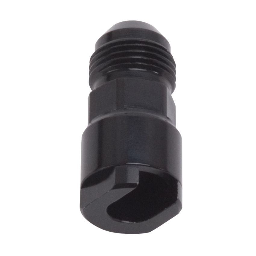 Russell Performance -8AN Male to 3/8in SAE Quick-Disconnect Female (Black Single)