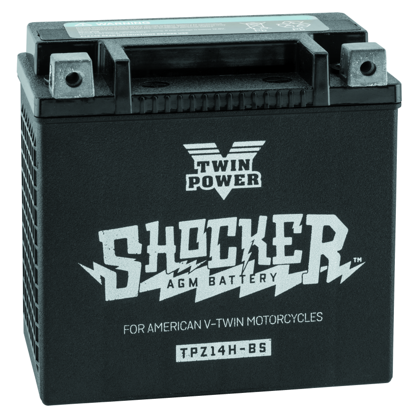 TwinPower 781151 Twin Power YTX-14 Shocker Battery Replaces H-D 65948-00 220 CCA