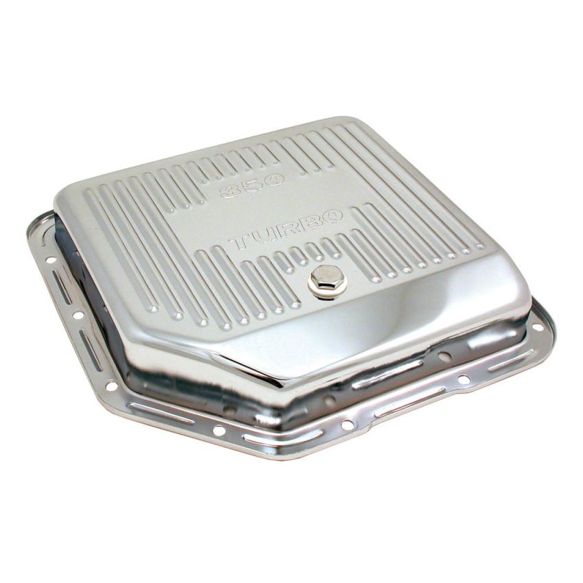 Spectre 5450 GM TH350 Transmission Pan - Chrome