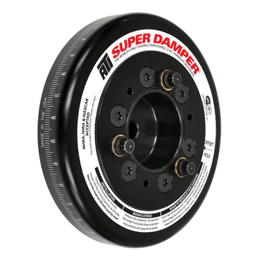 ATI ATI918482L Damper - 7.074in - Alum - 6 Grv - Scion/Subaru/Toyota - 4U-GSE - FA20 2.0L - 10 Percent UD