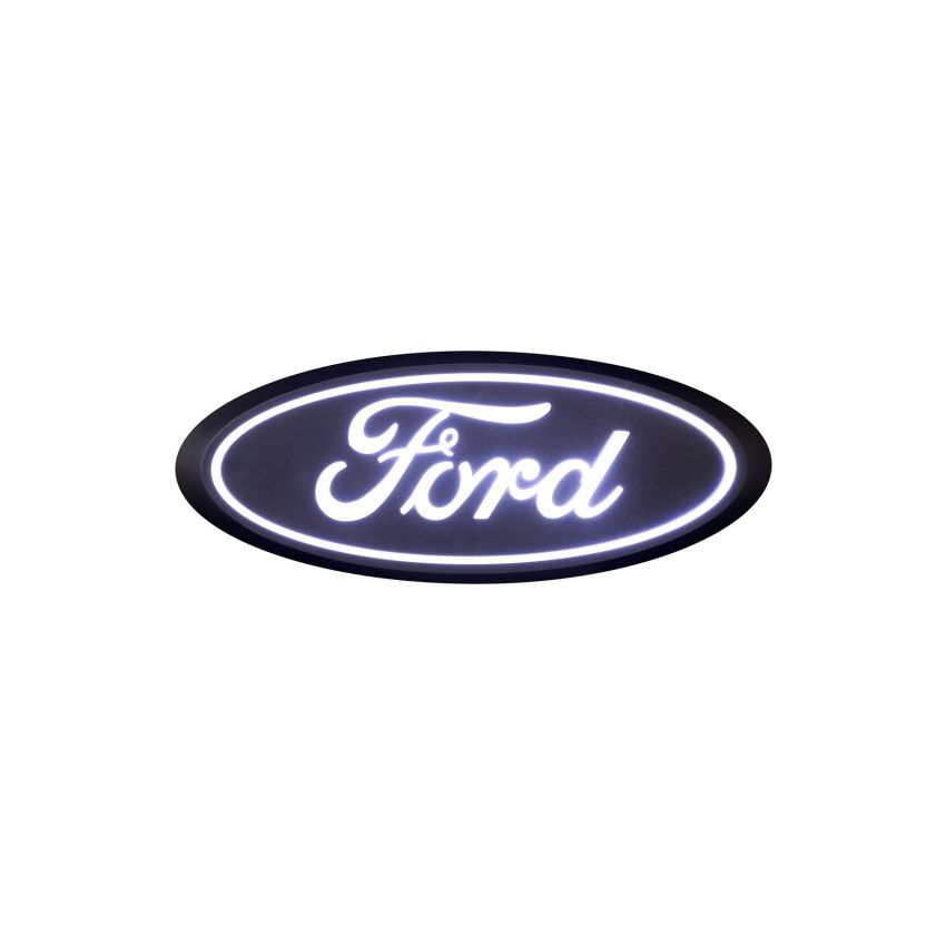 Putco 92701 17-20 Ford SuperDuty Front Luminix Ford LED Emblem - w/o Camera CutOut