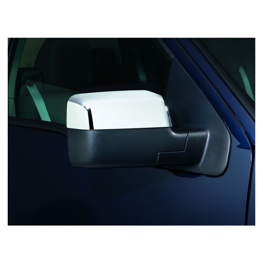 AVS 04-08 Ford F-150 (Upper Half) Mirror Covers 2pc - Chrome