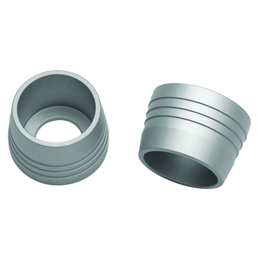 Kuryakyn 3828 Lodestar Bar Sliders Silver