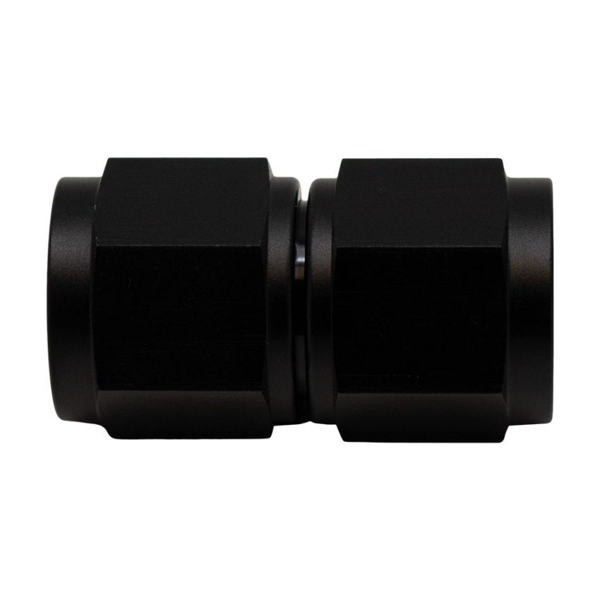 DeatschWerks 10AN Flare Female Swivel to 10AN Flare Female Swivel - Anodized Matte Black