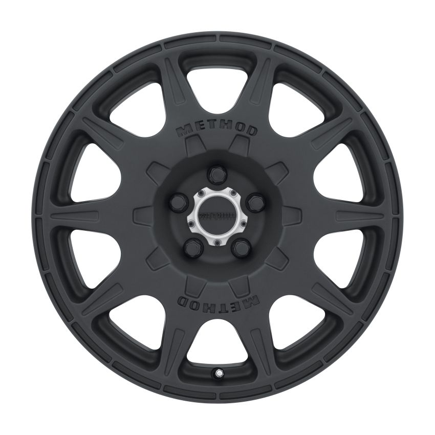 Method MR502 RALLY 17x8 +38mm Offset 5x100 67.1mm CB Matte Black Wheel