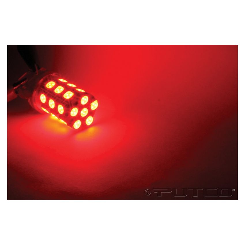 Putco 233156R-360 360 Deg. 3156 Bulb - Red LED 360 Premium Replacement Bulbs