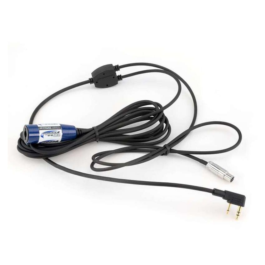 Rugged Radios CH-O-RH Car Harness OFFROAD with 2-Pin Rugged Handheld Radio Connector