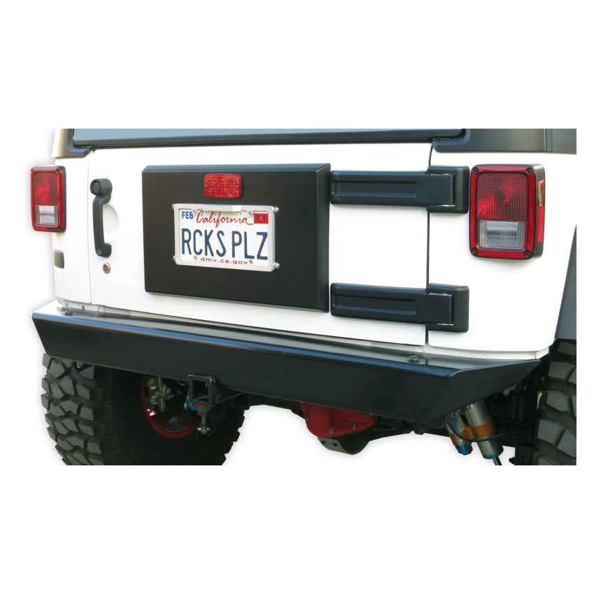 RockJock JK Spare Tire Mount Delete And Vent Cover w/ All Mounting Hardware