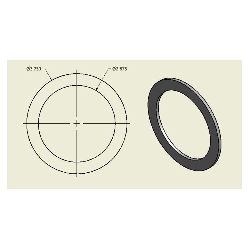 UMI Performance Spring Spacer 3/16in