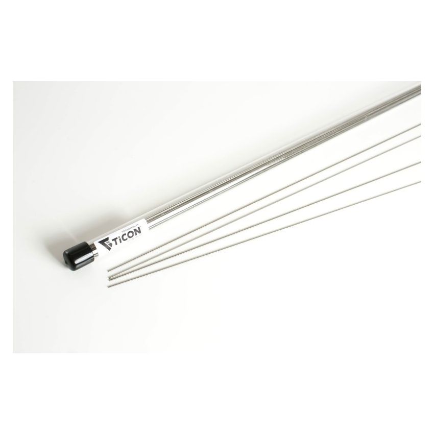 Ticon Industries 39in Length 1/4lb 1.5mm/.059in Filler Diamter CP1 Titanium Filler Rod