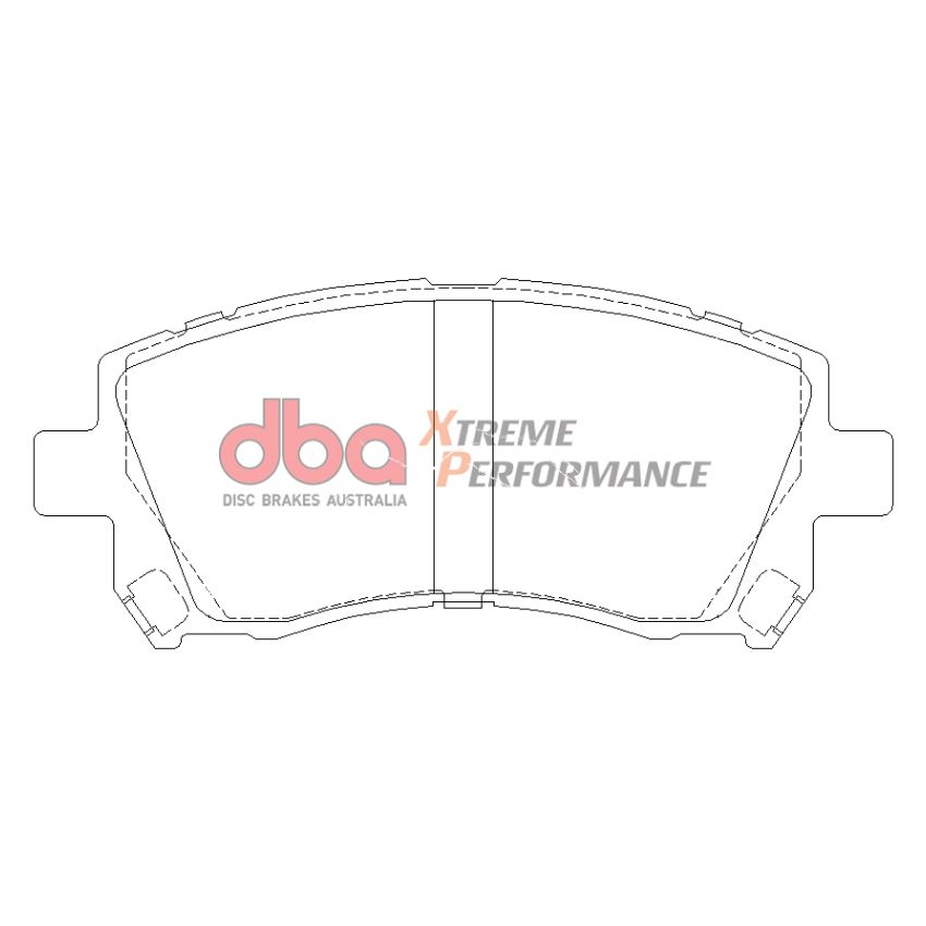 DBA 02-03 Subaru WRX / 98-01 Subaru Impreza XP650 Front Brake Pads