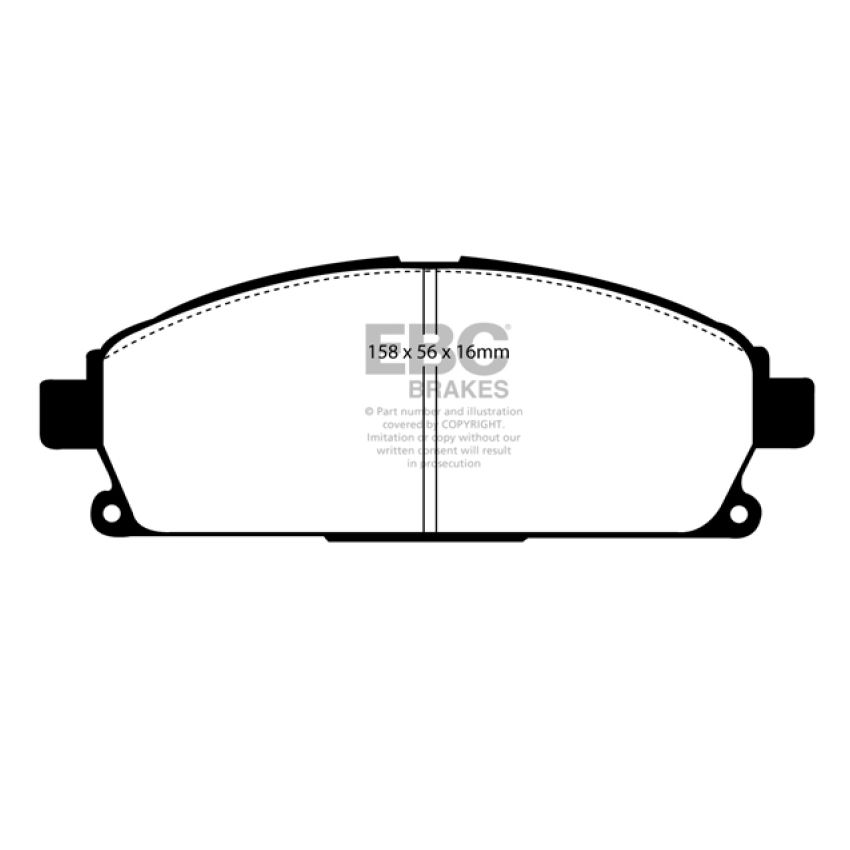 EBC 03-06 Acura MDX 3.5 Ultimax2 Front Brake Pads