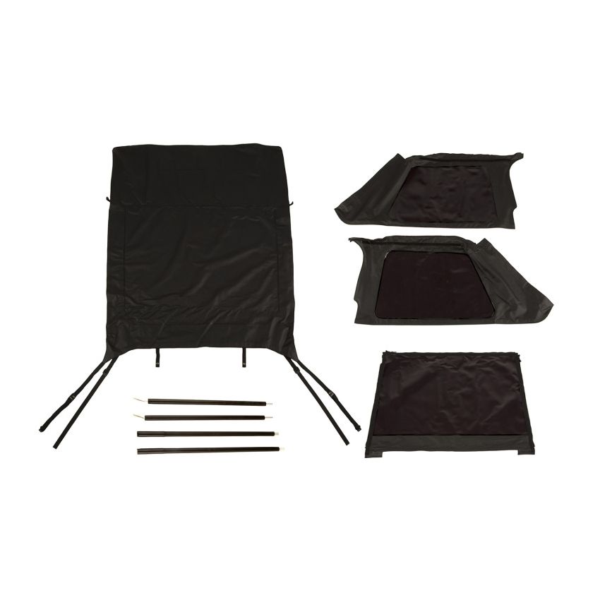 Rugged Ridge Montana Top Bowless Black Diamond 04-06 LJ