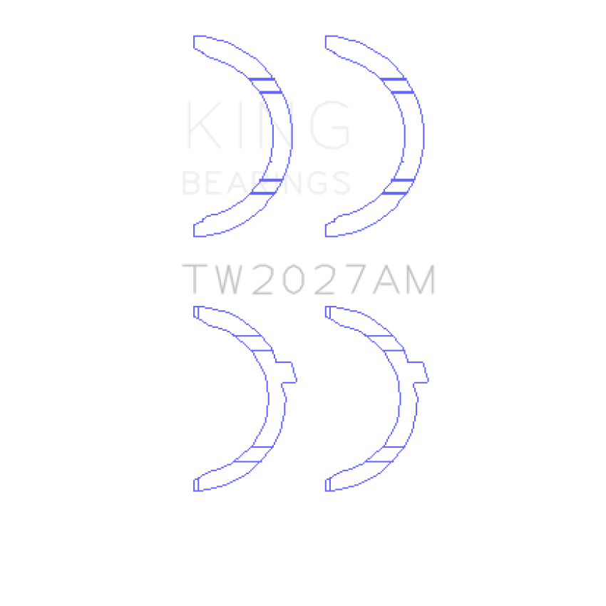 King AUDI AAH, BUG, CCWA,CTBA Thrust Washer Set