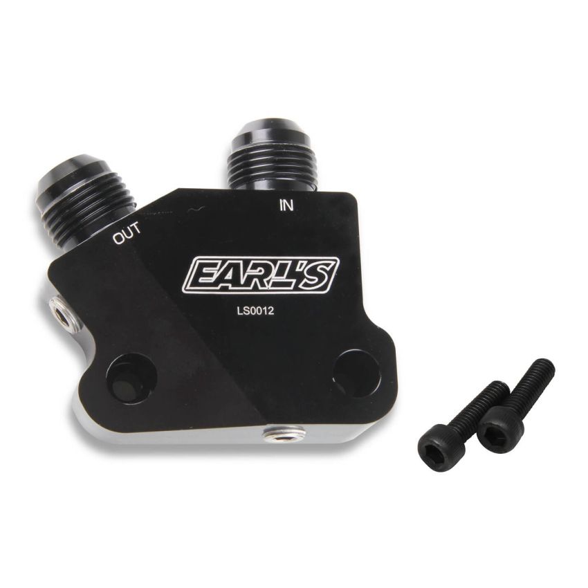 EARLS EARLS0012ERL GM LS Engine Oil Cooler Adapter