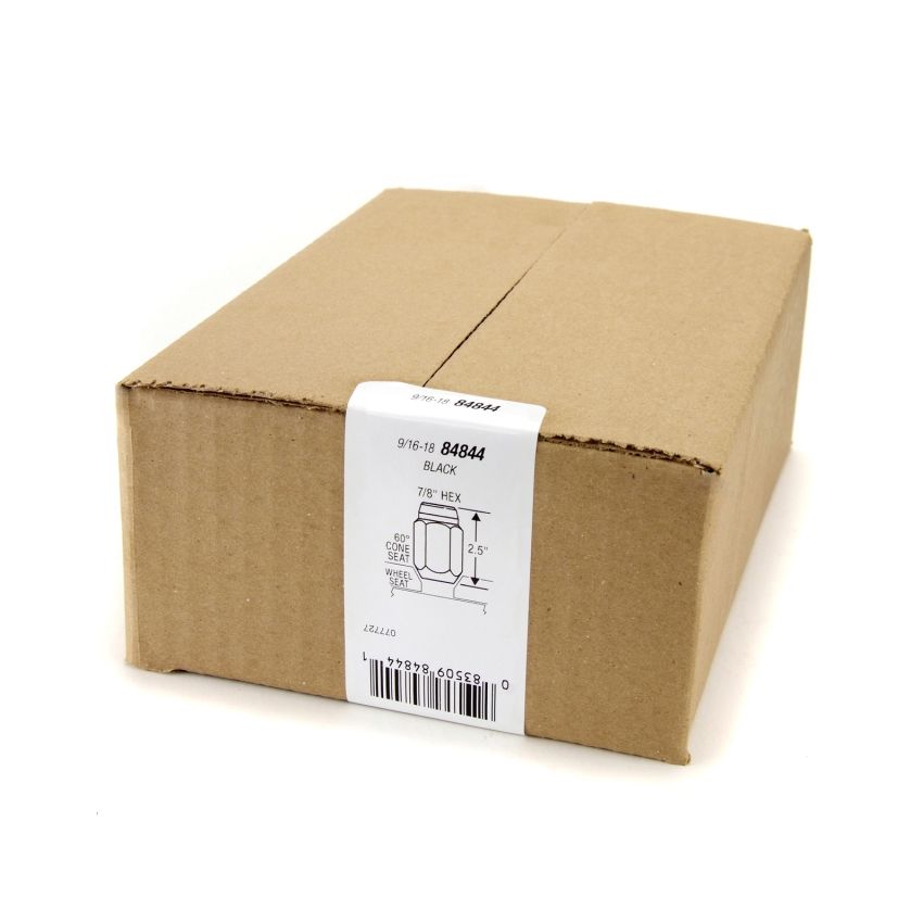 McGard (84844 9/16-18 MCG 8 LUG INSTALLATION KIT, BLACK (7/8 HEX)-OAL 2.5