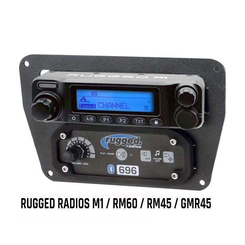 Rugged Radios MT-DMU-RUGGED Multi Mount Insert/Standalone Mount for Intercom and Radio M1 / RM60 / RM45 / GMR45