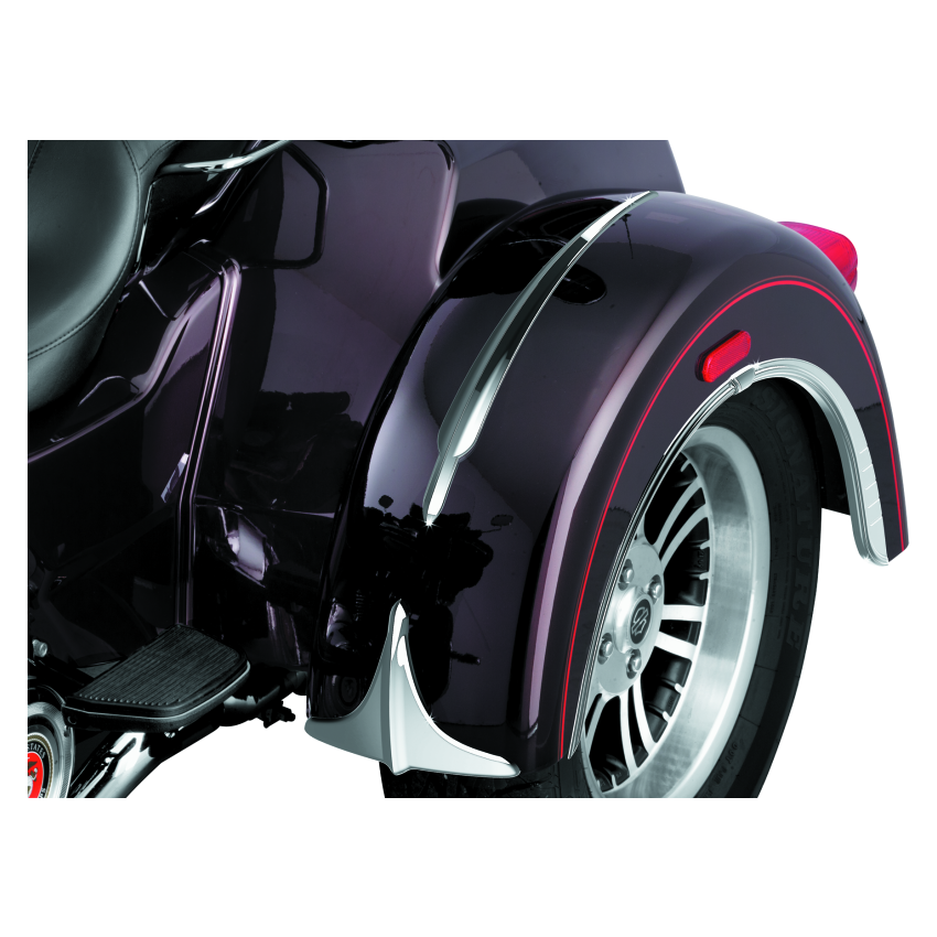 Kuryakyn 7216 Top Fender Accent For Trikes Chrome