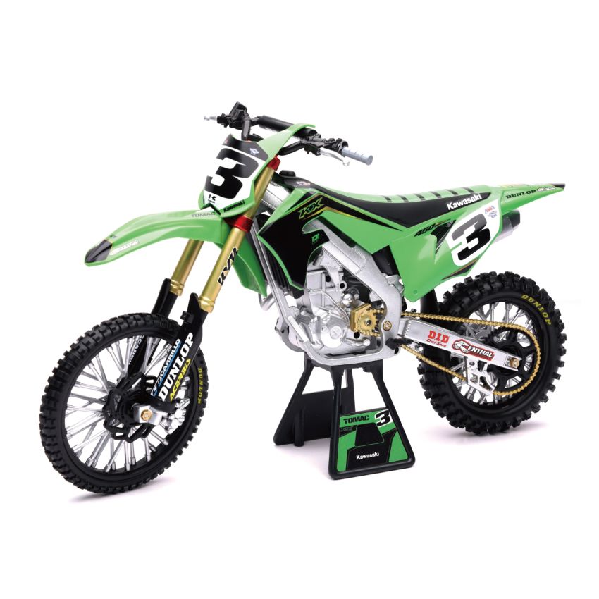 New Ray Toys 49663 Kawasaki KX450F Factory Team (Eli Tomac)/ Scale - 1:6
