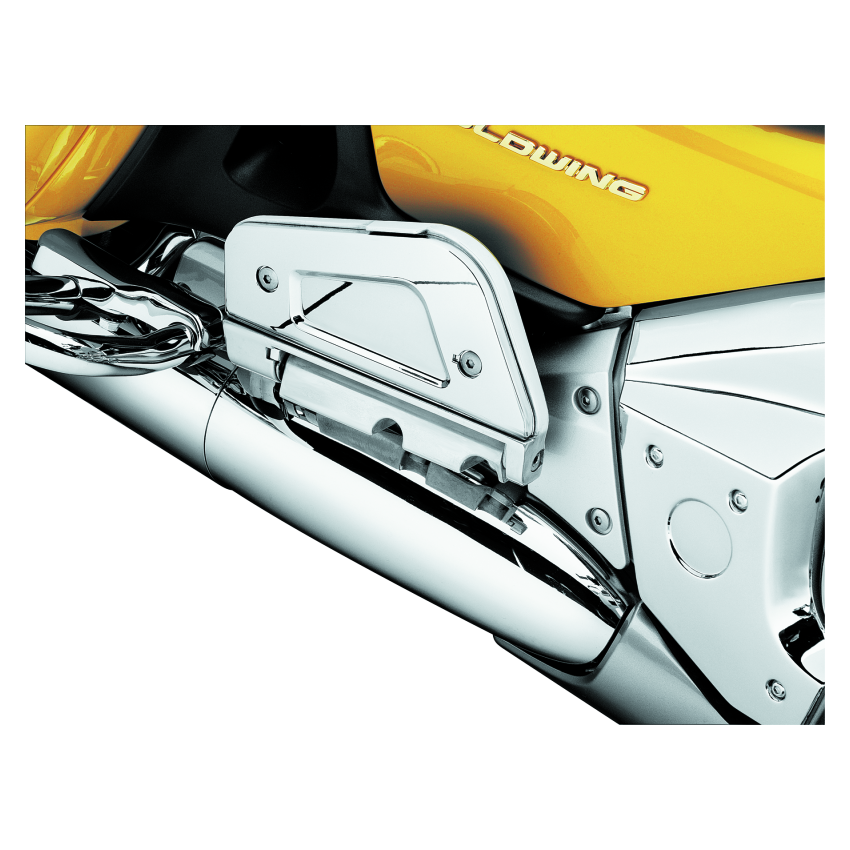 Kuryakyn 7015 Passenger Floorboard Cover 01-17 Honda GL1800 Chrome