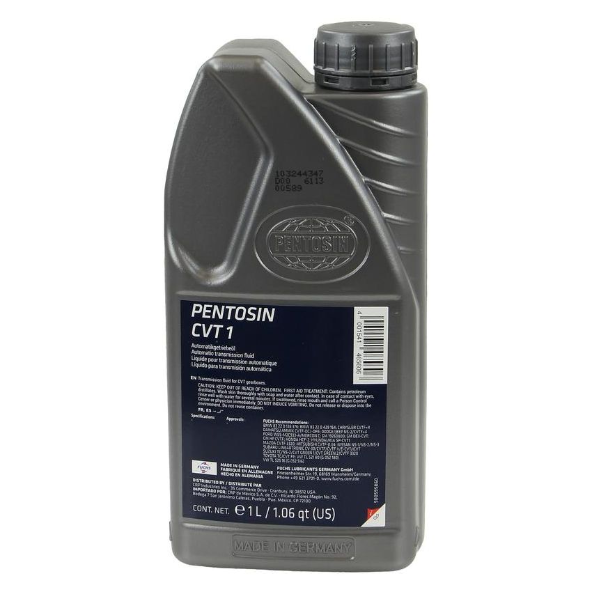 CRP PRODUCTS 1120107 Pentosin CVT1 Continuously Variable Transmission Fluid