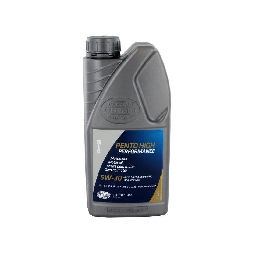 CRP PRODUCTS 8043107 Pentosin HP 5W-30 Synthetic Motor Oil meets service class API SL/CL