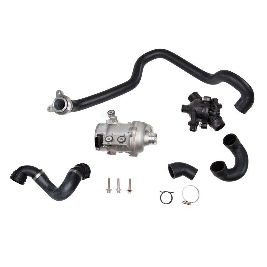 CRP PRODUCTS WPS0502 Rein OE Quality Electric Water Pump, Thermostat & Hose Replacement Kit