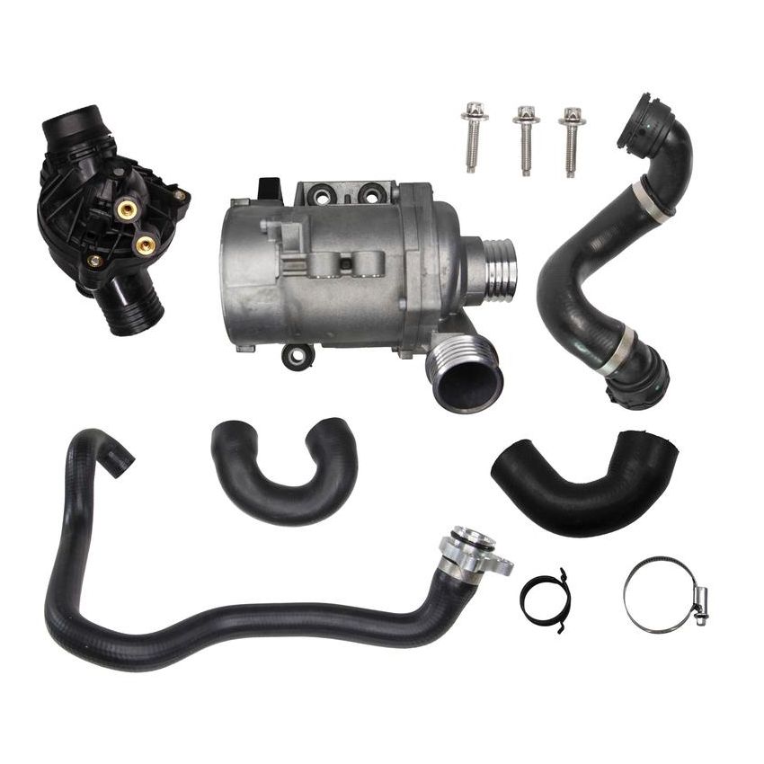 CRP PRODUCTS WPS0503 Rein OE Quality Electric Water Pump, Thermostat & Hose Replacement Kit