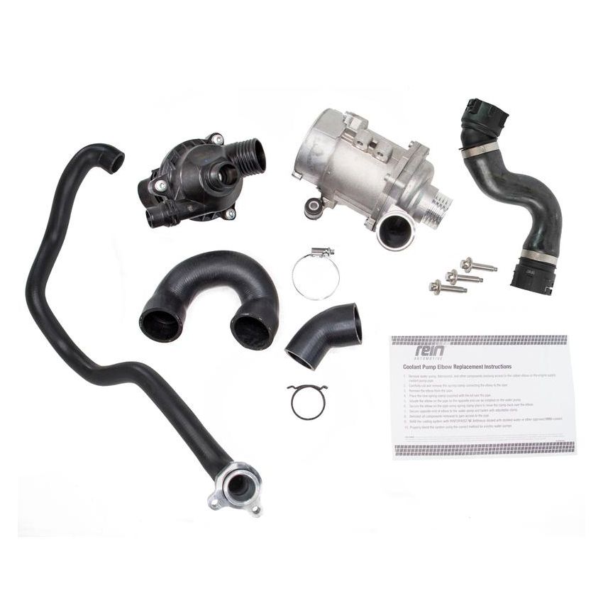 CRP PRODUCTS WPS0504 Rein OE Quality Electric Water Pump, Thermostat & Hose Replacement Kit