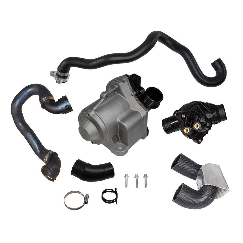 CRP PRODUCTS WPS0505 Rein OE Quality Electric Water Pump, Thermostat & Hose Replacement Kit