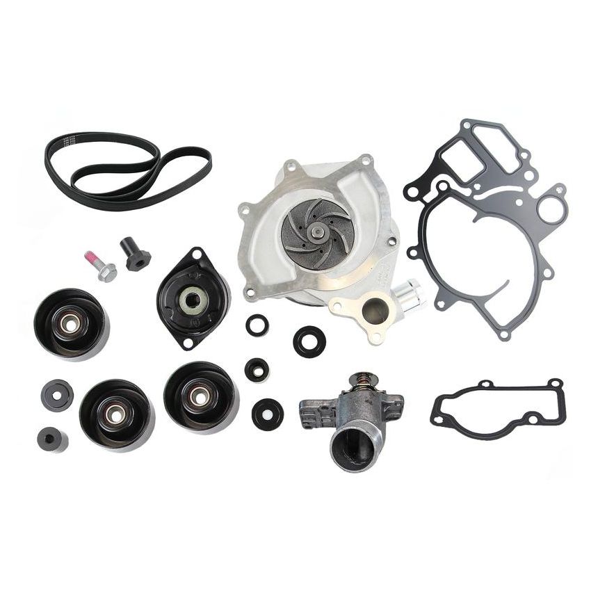 CRP PRODUCTS WPS0510 Rein OE Quality Water Pump Replacement Kit with Upgraded Metal Impeller