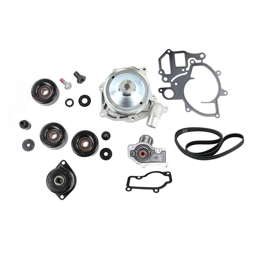 CRP PRODUCTS WPS0510 Rein OE Quality Water Pump Replacement Kit with Upgraded Metal Impeller