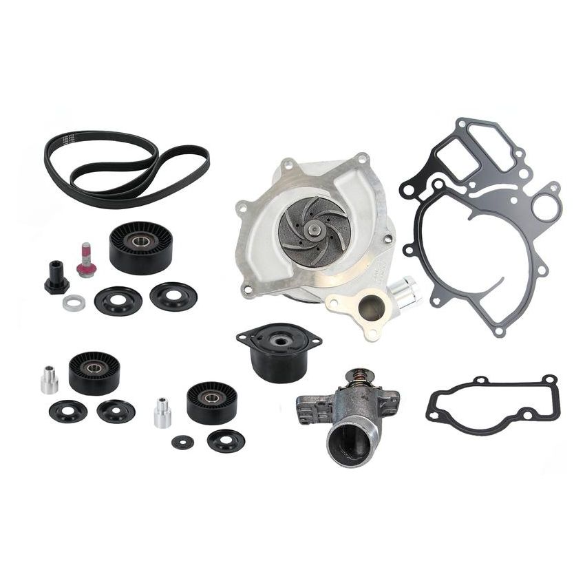CRP PRODUCTS WPS0514 Rein OE Quality Water Pump Replacement Kit with Upgraded Metal Impeller