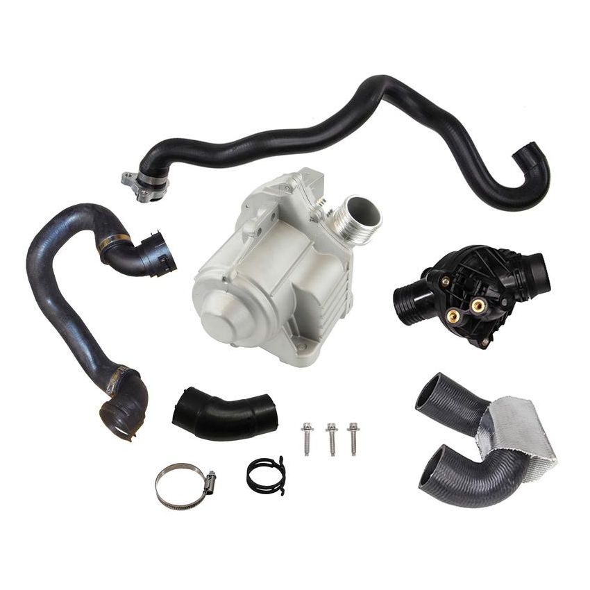 CRP PRODUCTS WPU0505 Rein Electric Water Pump, Thermostat & Hose Replacement Kit