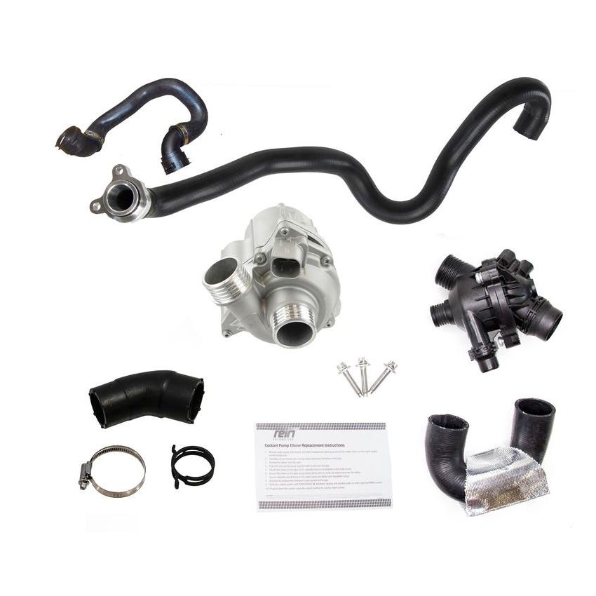 CRP PRODUCTS WPU0505 Rein Electric Water Pump, Thermostat & Hose Replacement Kit