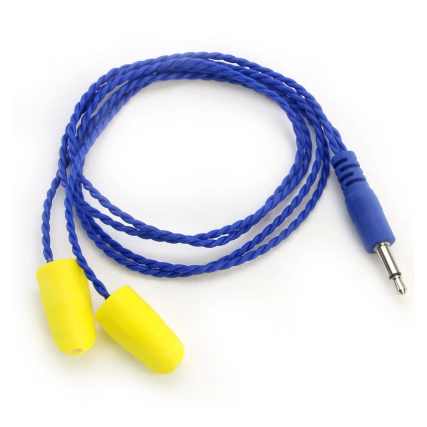 Rugged Radios ALPHA-BUDS-M AlphaBud Foam Earbud Speakers - Mono and Stereo Mono