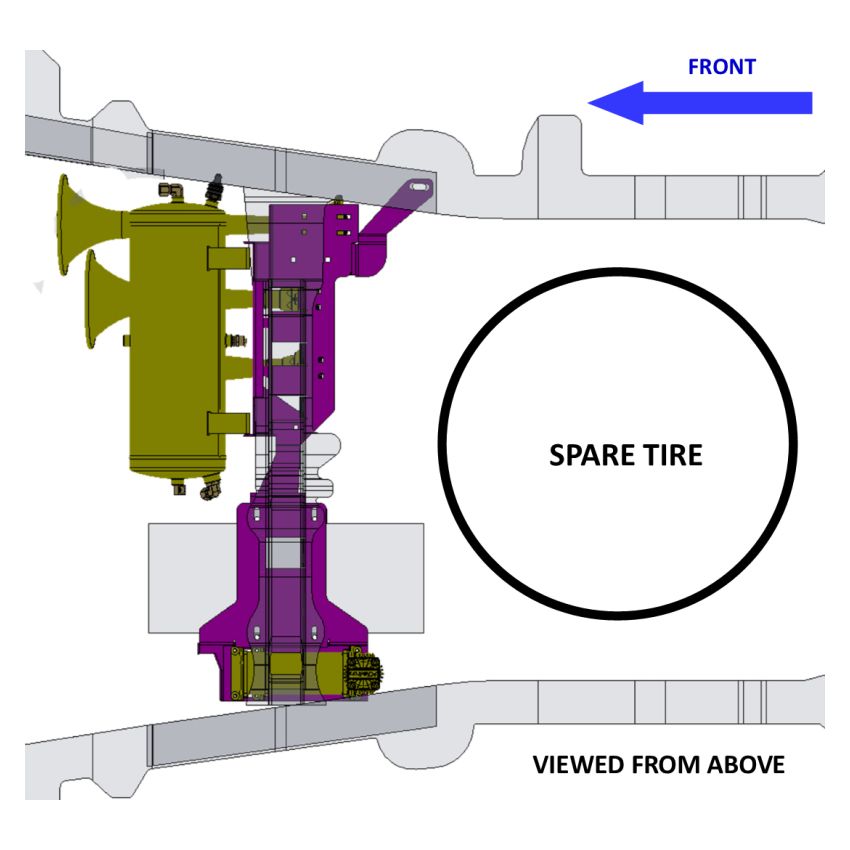 Kleinn Air Horns TUN-230 Kleinn 07-21 Toyota Tundra Onboard Air System w/ Model 230 Horns