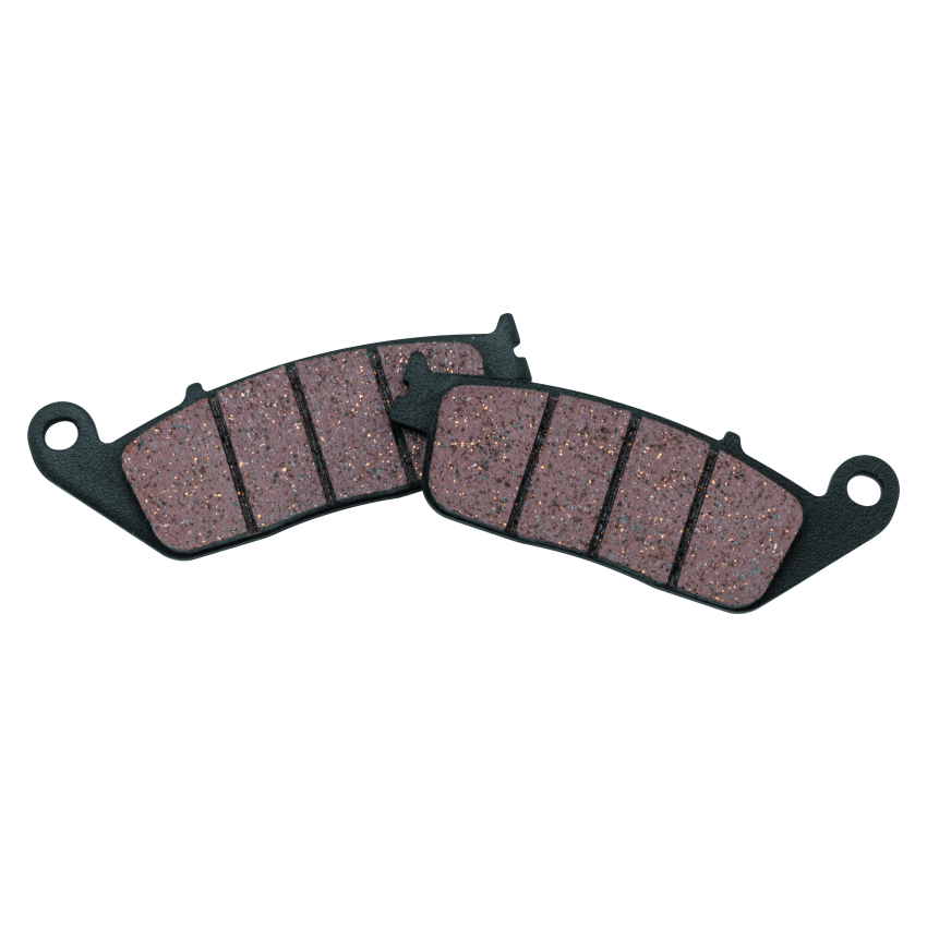 TwinPower 596971 Twin Power 14-22 Indian 08-17 Victory Organic Brake Pads Replaces With Nissin Calipers Rear