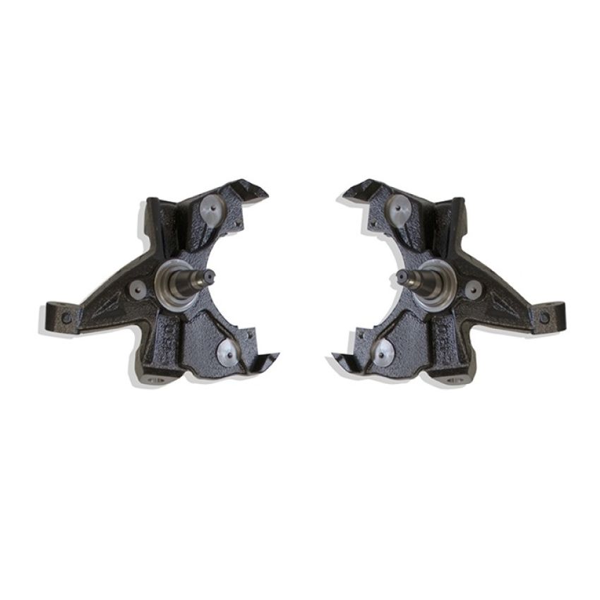 Ridetech 11379301 88-98 Chevy C-1500 2in Drop Spindles (with LD Brakes, 1in thick rotors) Pair