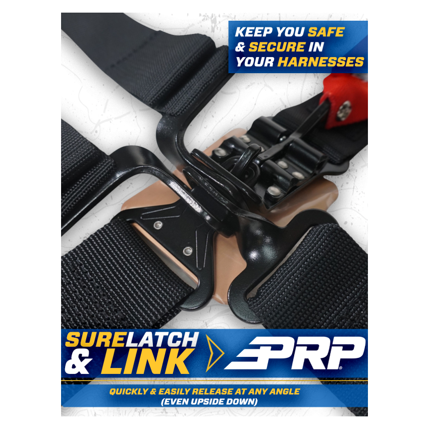 PRP Seats SB5.2S-GO PRP 5.2 Harness - Gold